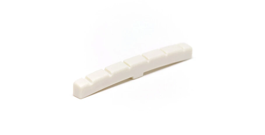 Graph Tech PQ-5000-L0 Strat Sattel TUSQ white LEFT